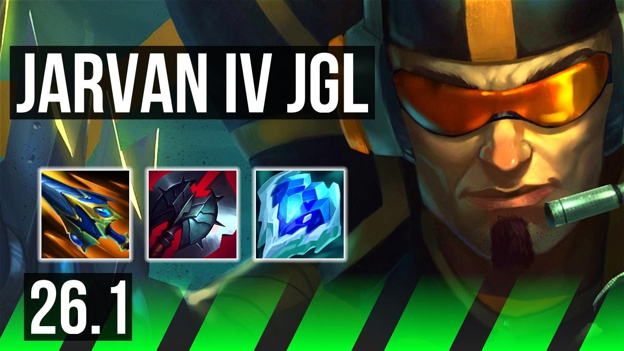 JARVAN IV vs WARWICK (JGL) | Good KDA: 14/1/17 | EUW Master | 26.1