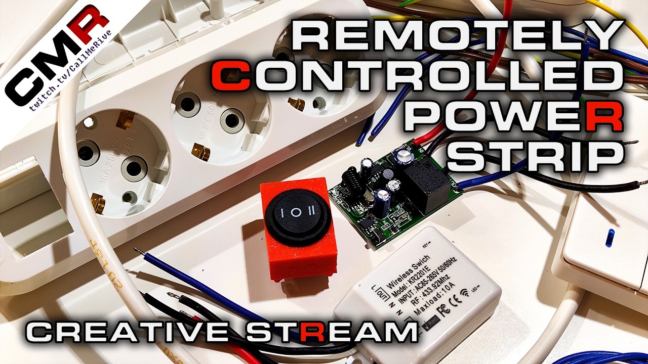 Building Wirelessly Controlled Power Strips (Creative #83 - #3076)