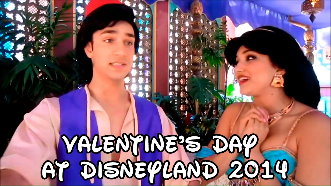 Valentine's Day at Disneyland 2014