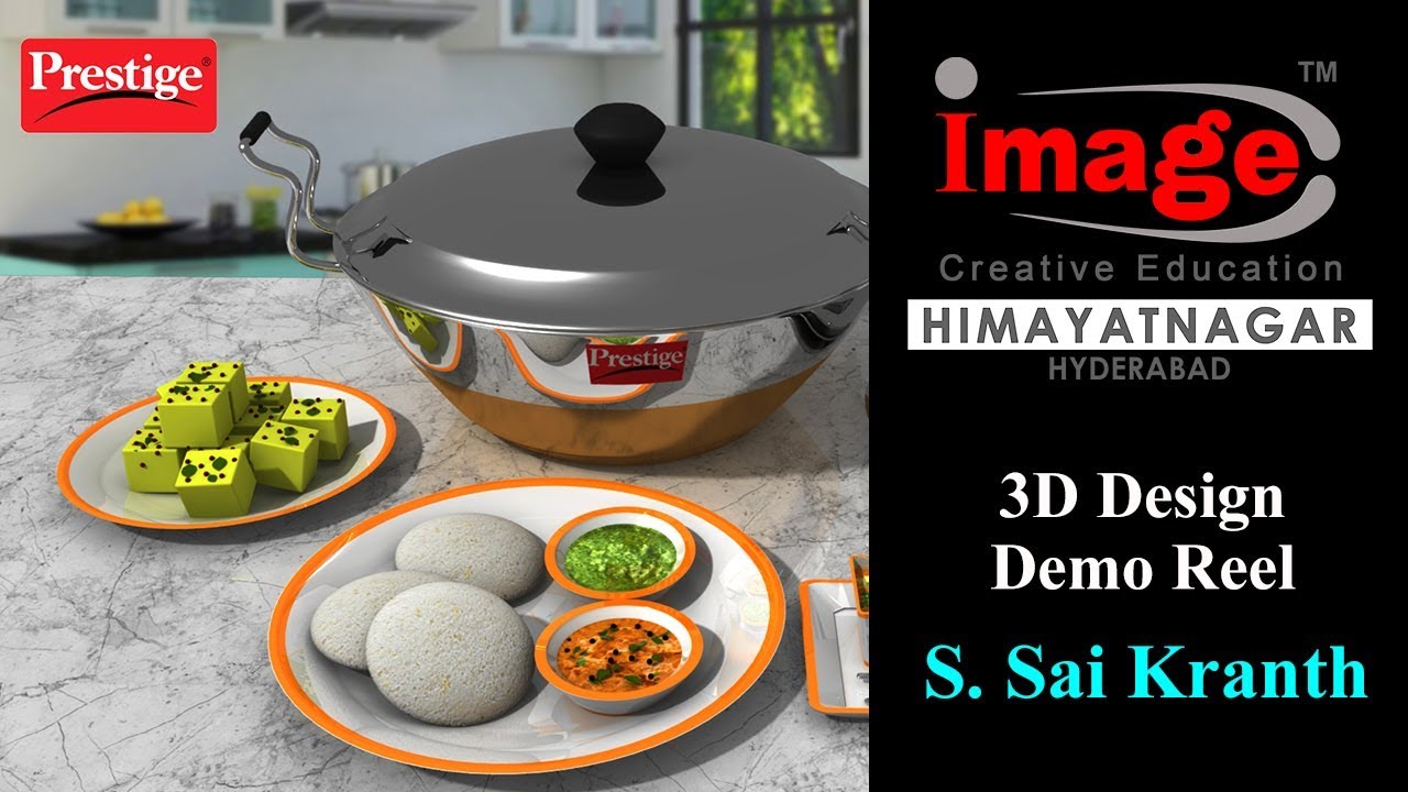 Image Creative Education Himayatnagar (HYD)  Level 3 - 3D Design Demo Reel - S. Sai Kranth