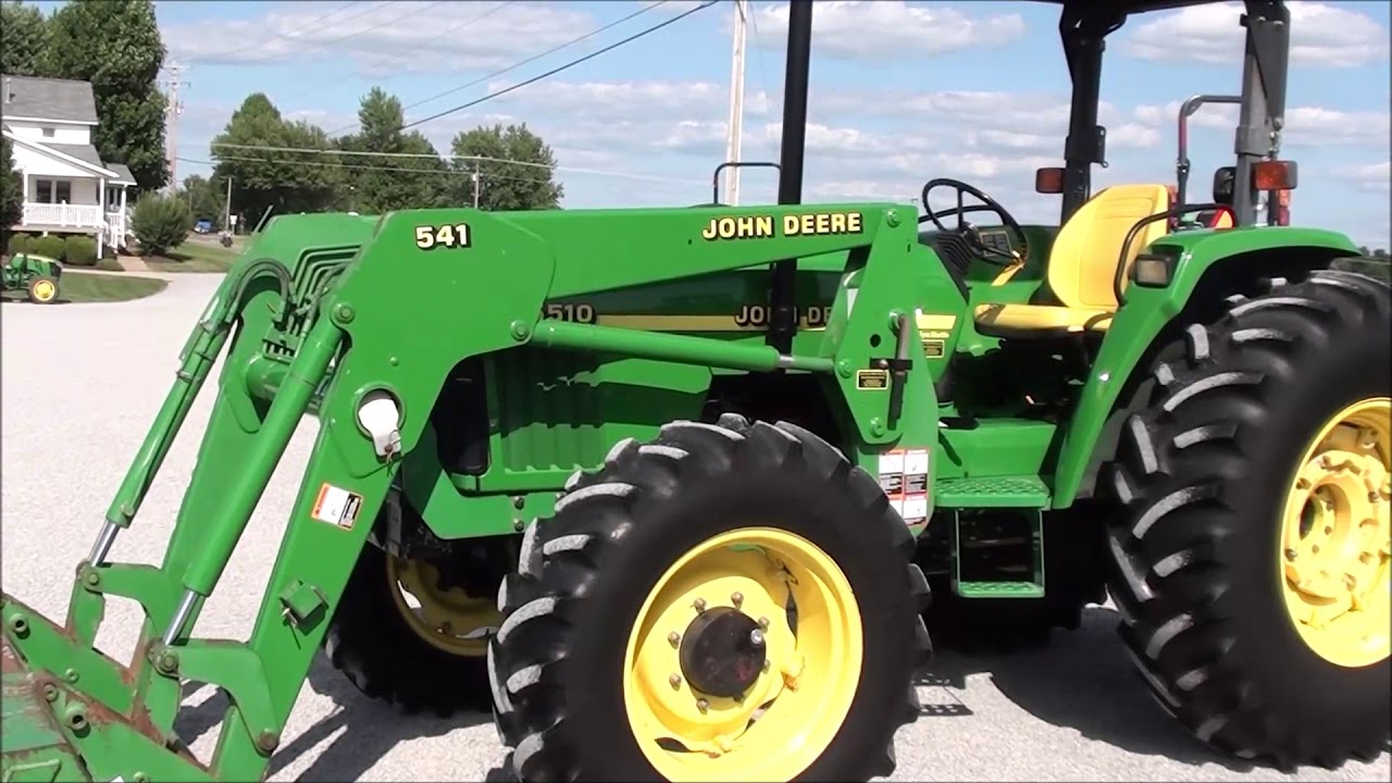 1999 JD 5510, 710 Hours!! 1 Owner Tractor! For Sale by Mast Tractor!