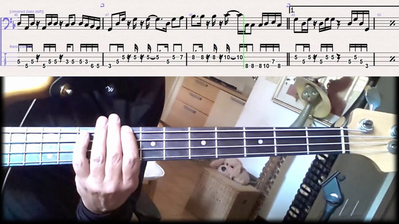 Never Gonna Give You Up          Barry White      Bass Cover by Luca Cantelli