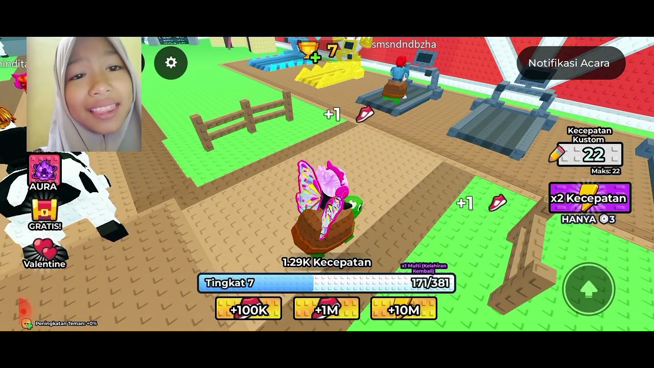 +1 kecepatan hewan melarikan diri aku berasa naek odong-odong😂