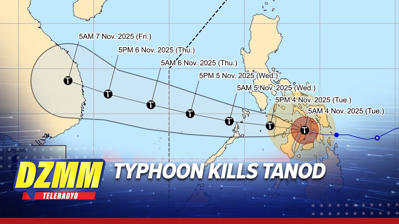 Typhoon Tino kills barangay tanod in Bohol | DZMM Teleradyo
