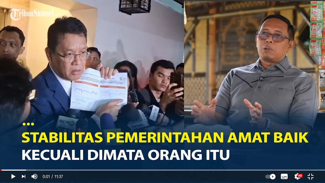 Purbaya Balas Sindiran Hasan Nasbi, Stabilitas Pemerintahan Amat Baik  Kecuali Dimata Orang Itu