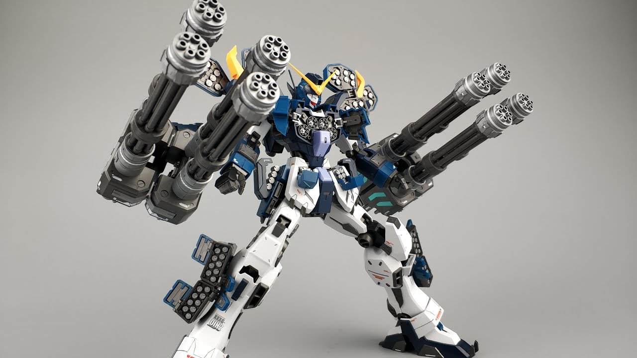 【国模小站】超新星 重炮高达改（GUNPLA）Gundam Heavyarms Custom