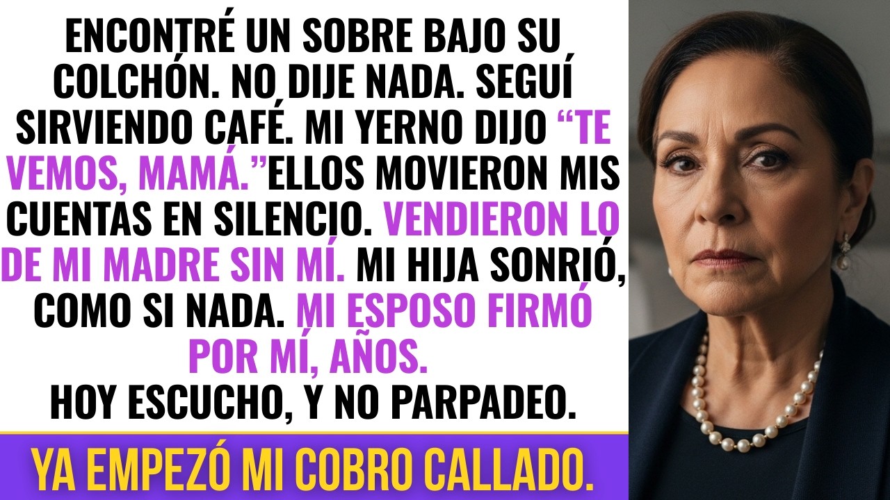 Mi esposo vendió lo que heredé… pero el mensaje de mi yerno me hizo tomar una decisión…