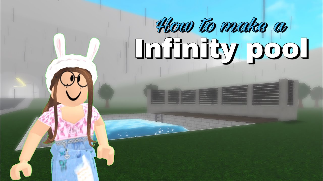Bloxburg Speedbuilds - Infinity pool - Tutorial