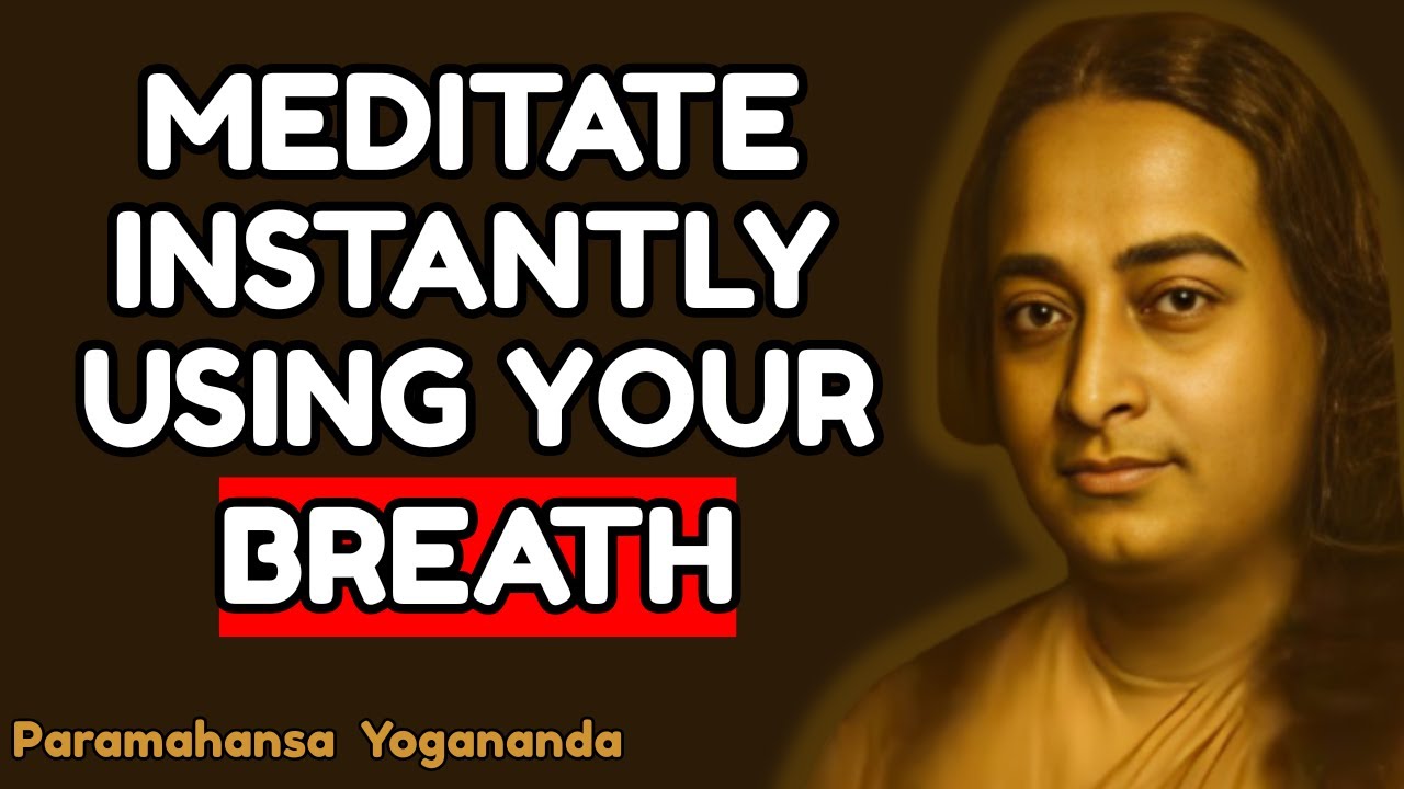 Instant Meditation Technique Revealed by Paramahansa Yogananda | Yogananda Secrets