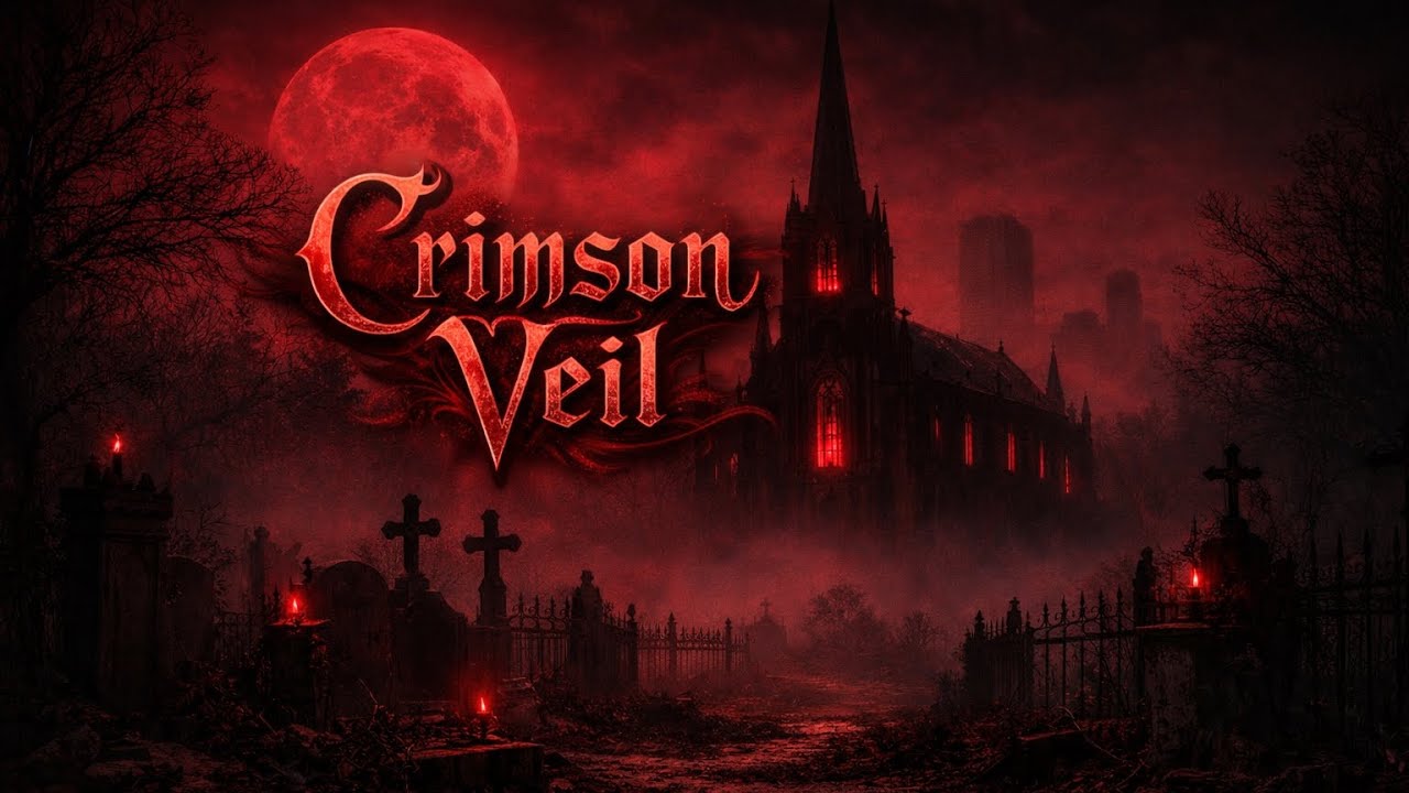 Crimson Veil – Dark Gothic Instrumental | Obsidian Silence | Ritual Darkwave