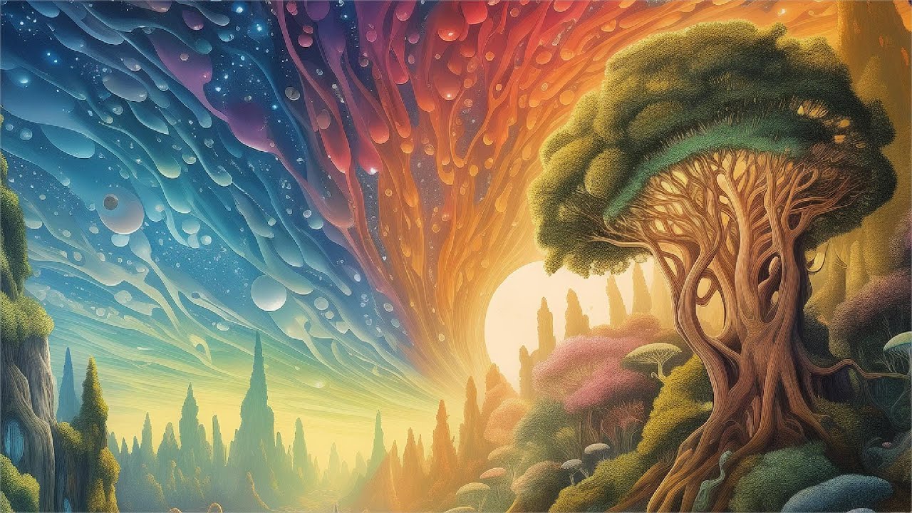 Lost in a Fractal Universe  🍄  Synthwave | Chillwave | Cinematic