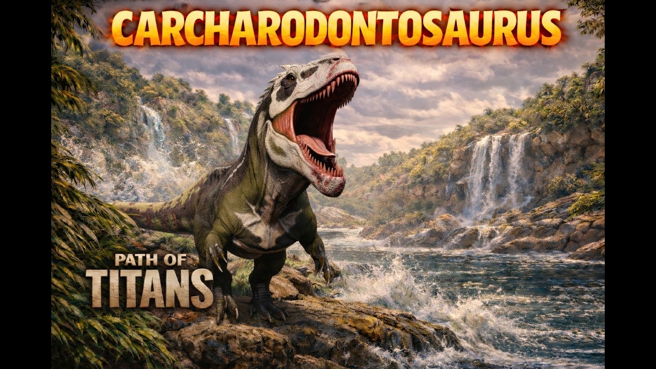 Carchardontosaurus carnage - Dominating Riparia (Part 1) | Path of Titans