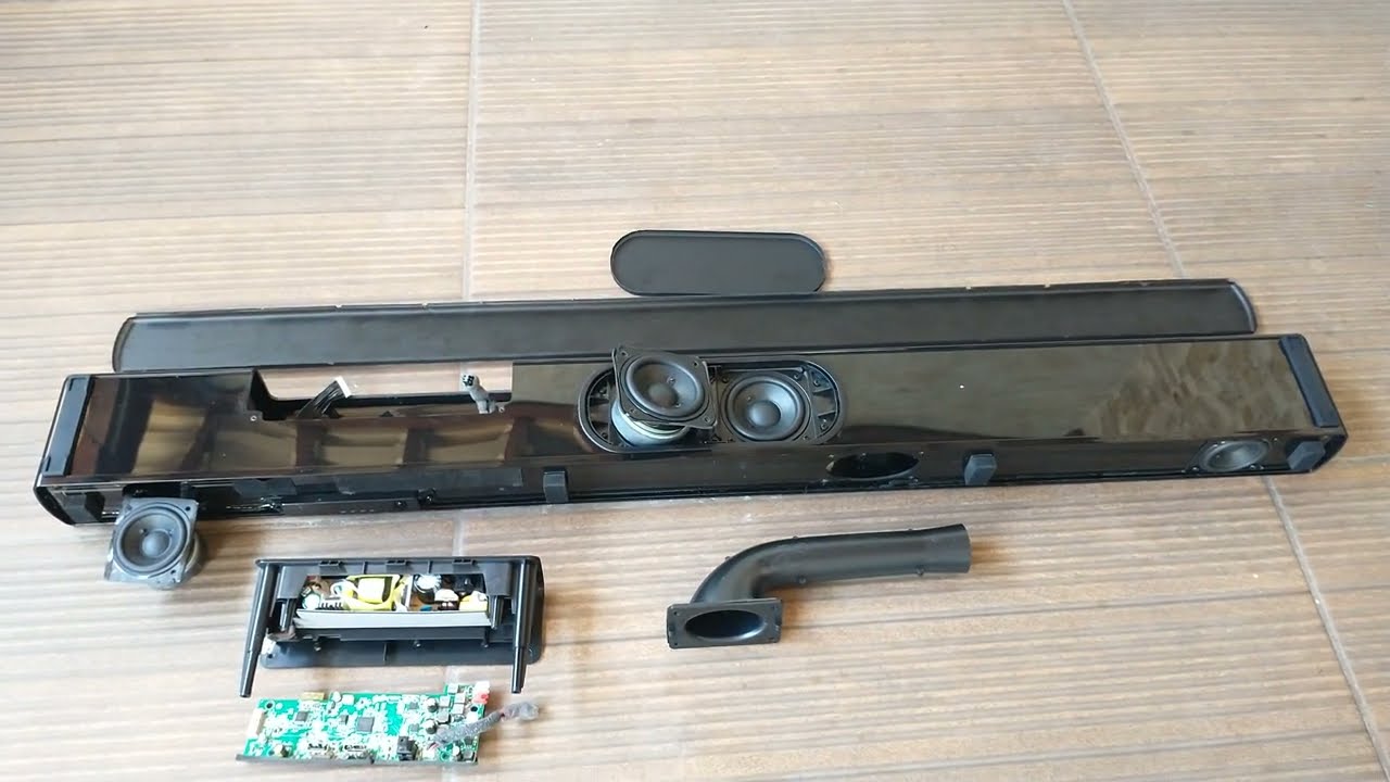 JBL Soundbar SB120 Look Inside (Disassembled) Teardown (Desmontada) Por dentro