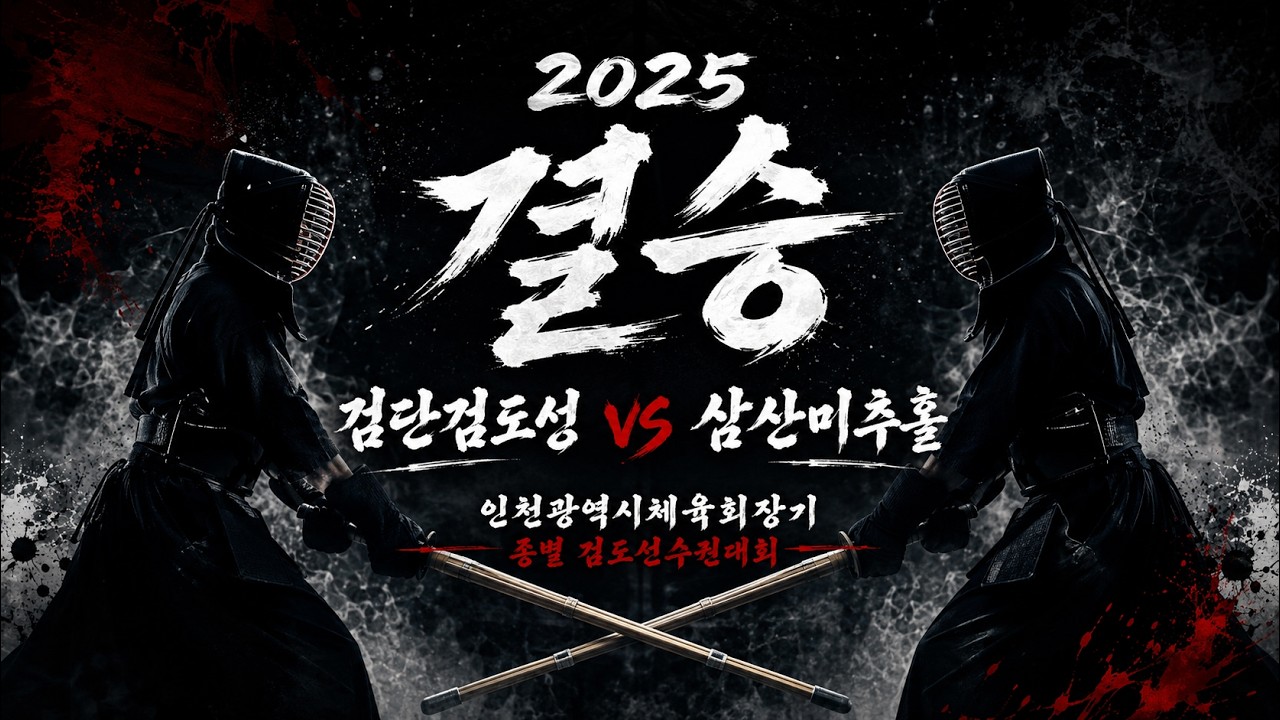 2025 인천광역시체육회장기 검도대회 남자성인부 결승
