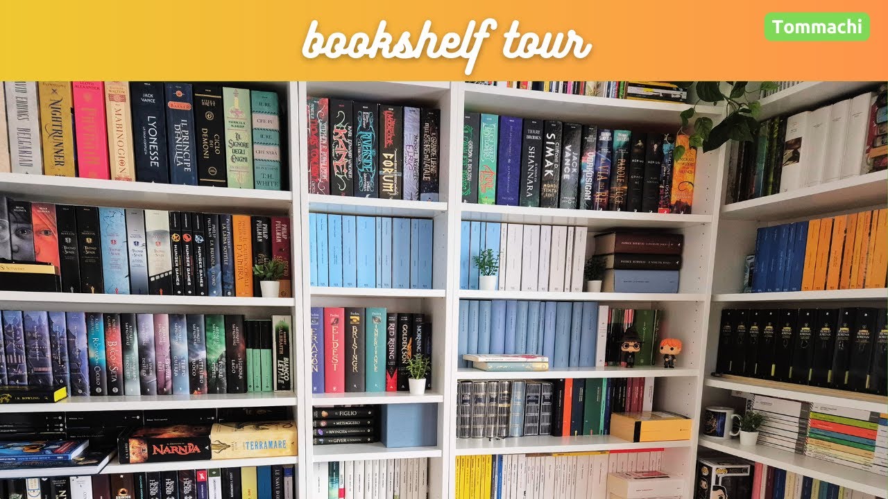 BOOKSHELF TOUR ITA - vi mostro la mia libreria