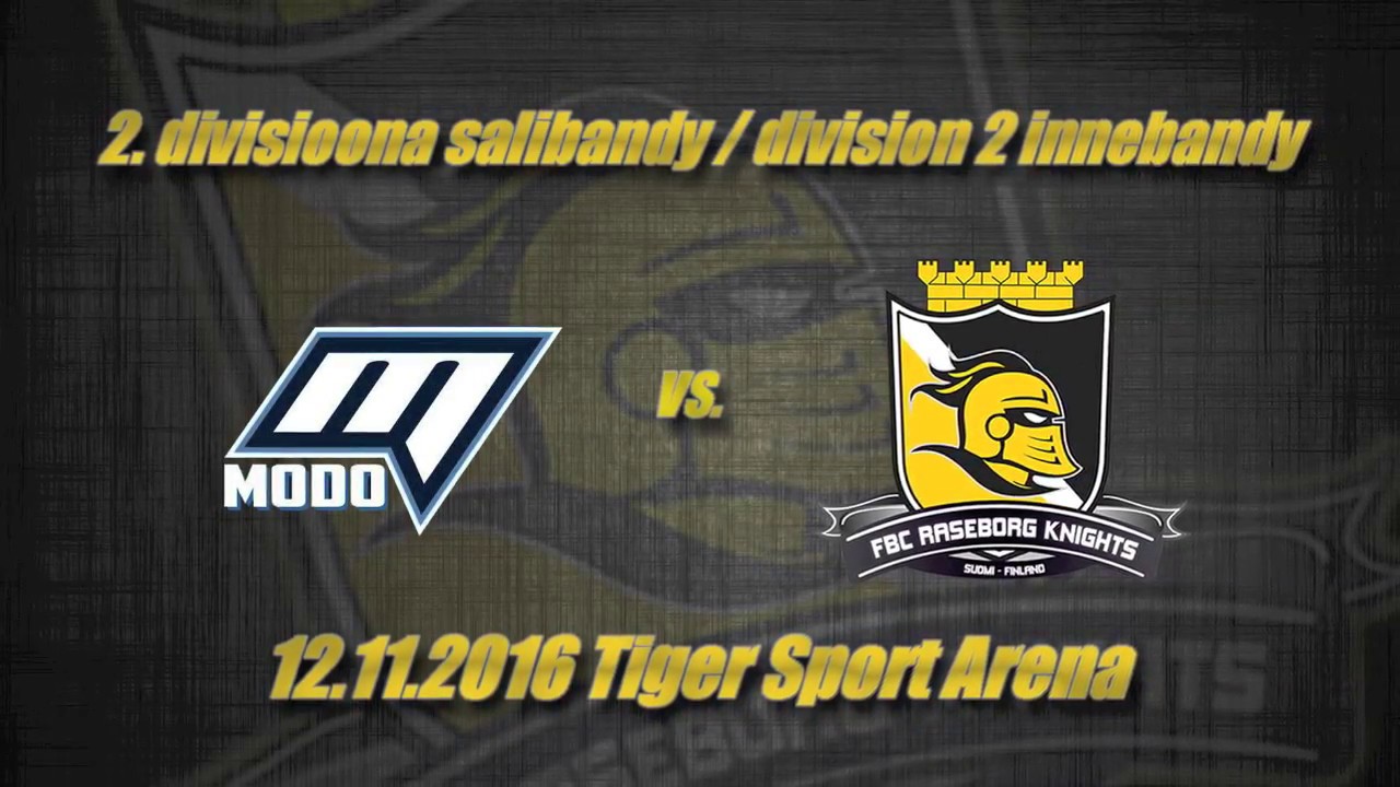 SBS MODO- FBC Raseborg Knights 12.11.2016 (maalikooste)