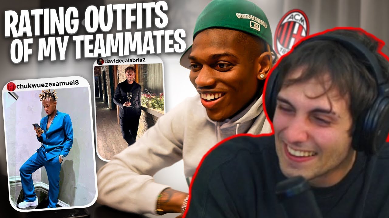 BLUR REACTION A LEAO CHE GIUDICA GLI OUTFIT DEI GIOCATORI DEL MILAN