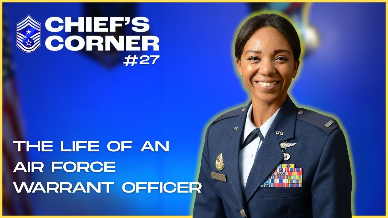 First Look Inside the Life of a U.S. Air Force Warrant Officer! | Chief's Corner #27