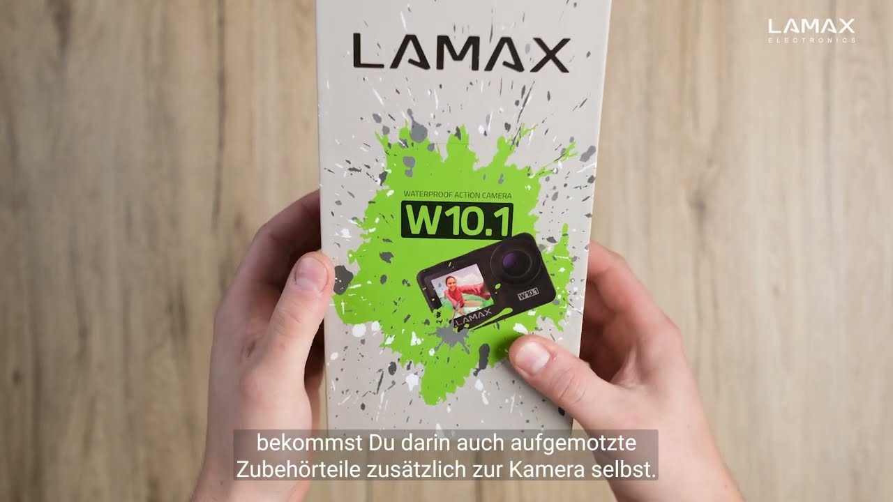 DE | LAMAX W10.1 | UNBOXING