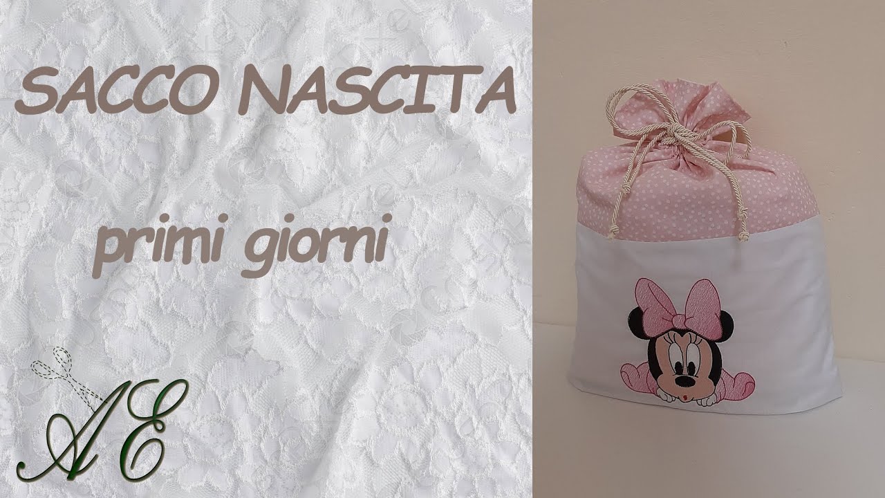 Sacca nascita primi giorni con federa interna