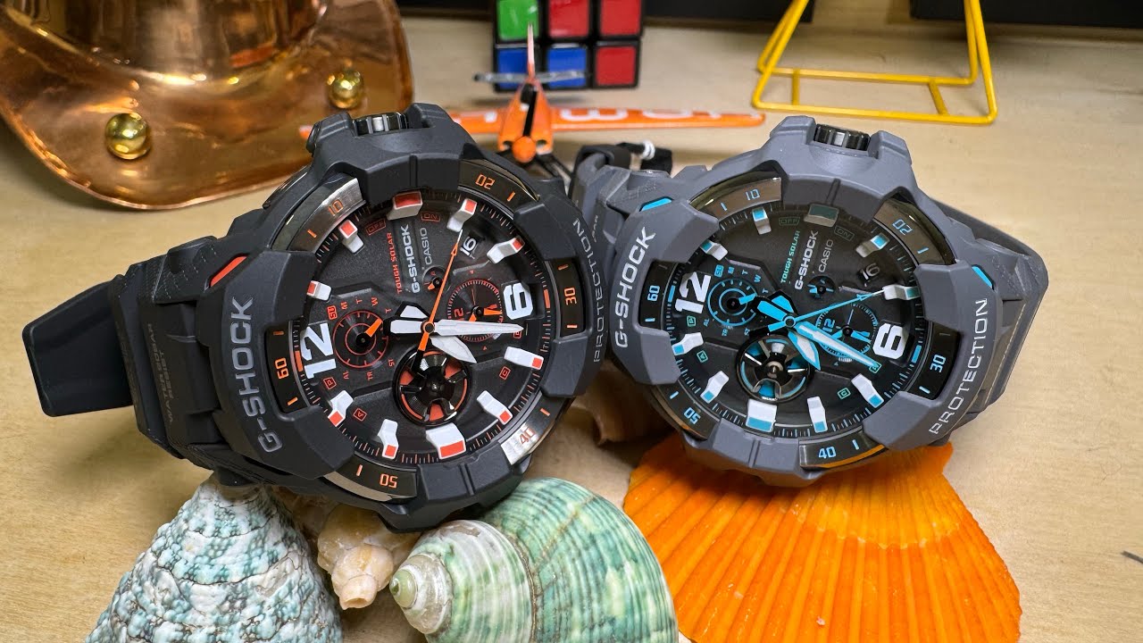 G-Shock Gravity Master GRB300-8A2 и 1A4