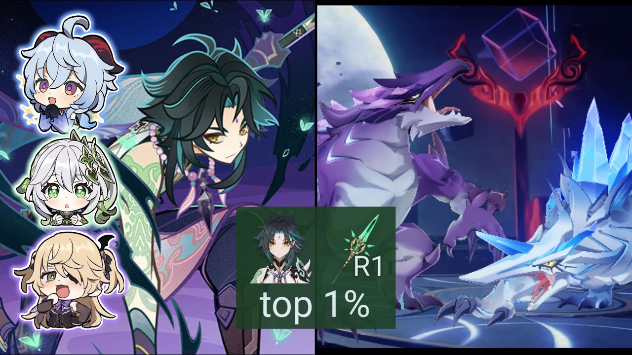 Top 1% Xiao Conquers the 3.8 Abyss | Floor 12 - 9★ | C0R1 Xiao Both Sides