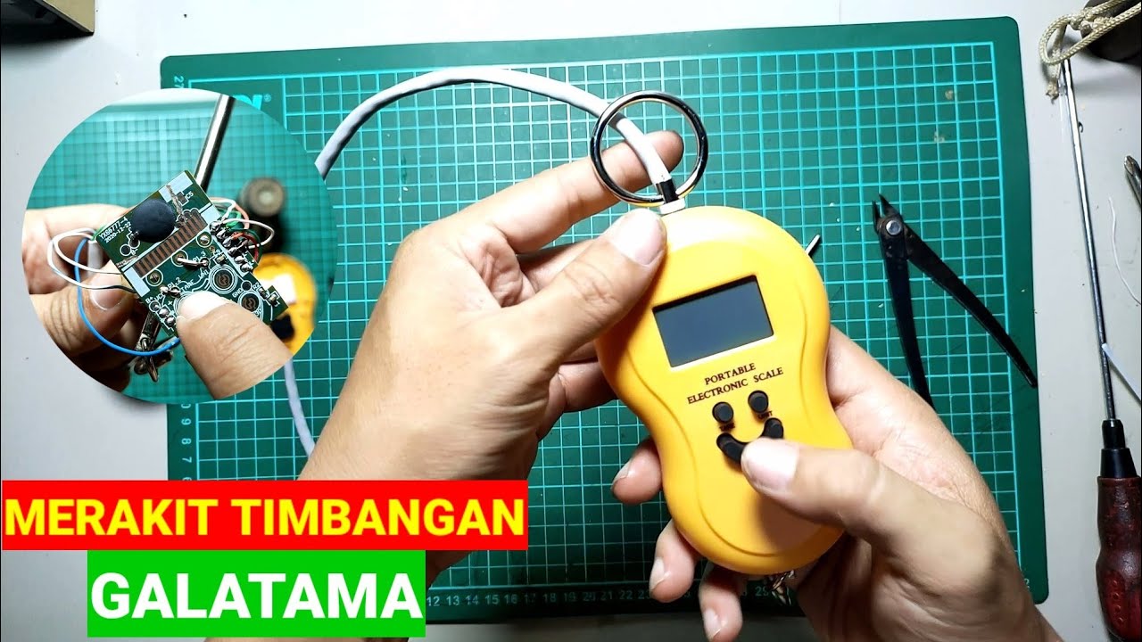 Merakit Timbangan Smile untuk Galatama