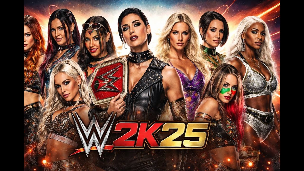 “WWE 2K25 AI vs AI | Ultra Smooth 4K Live Action 👑🔥”