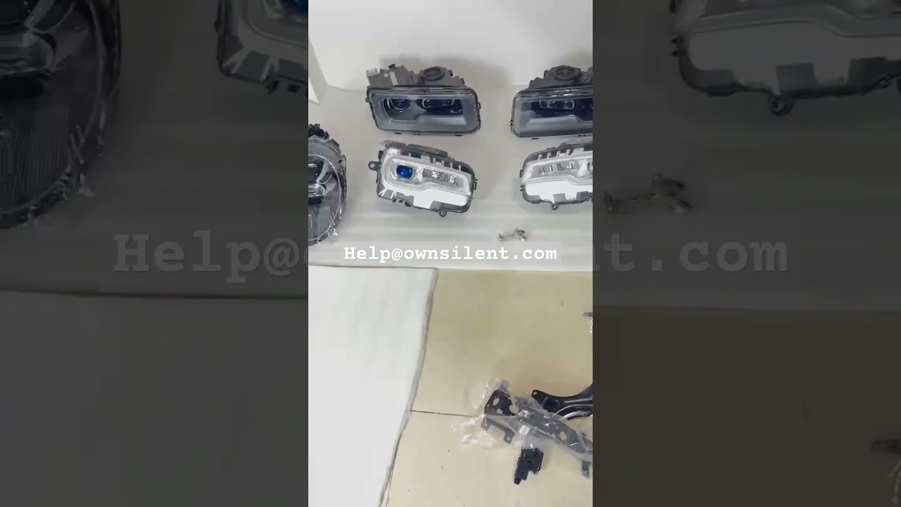 Ferrari F8 Lamborghini Aventador cullinan & Porsche Headlights