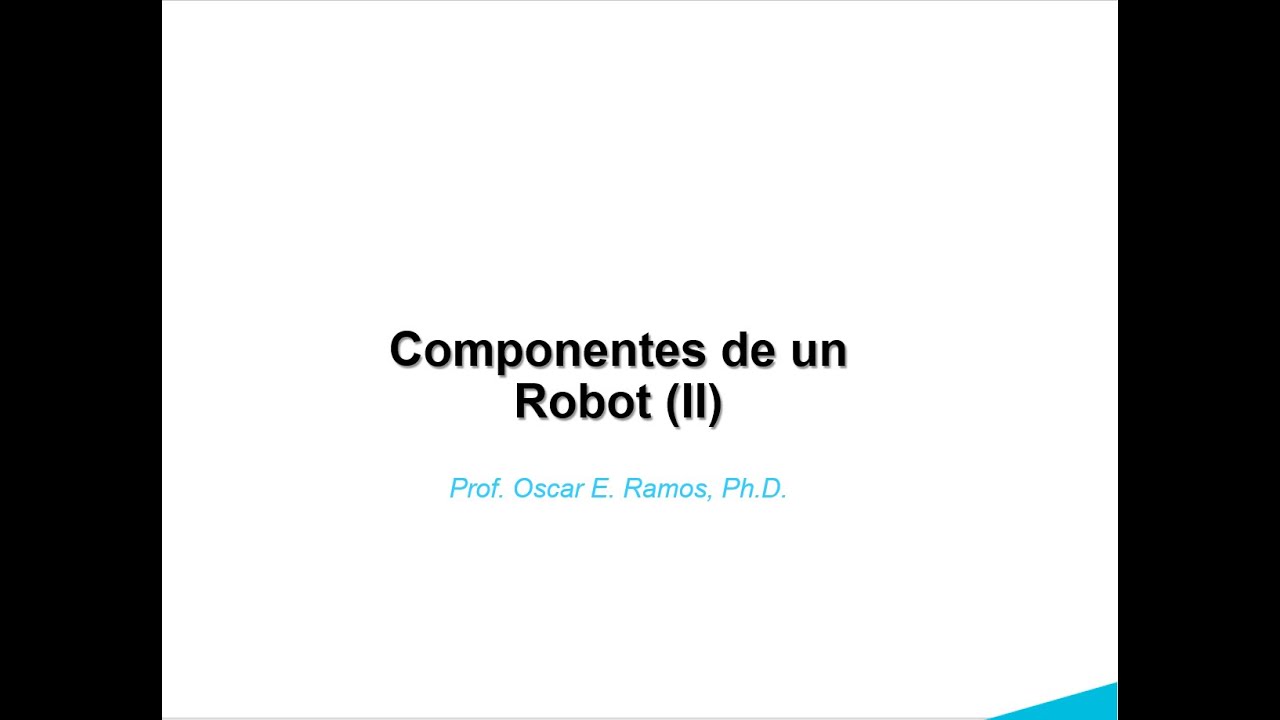 Componentes de un robot (4/6): Sensores propioceptivos