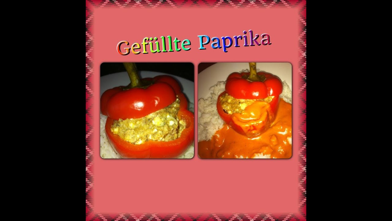 Thermomix TM 31 gefüllte Paprika