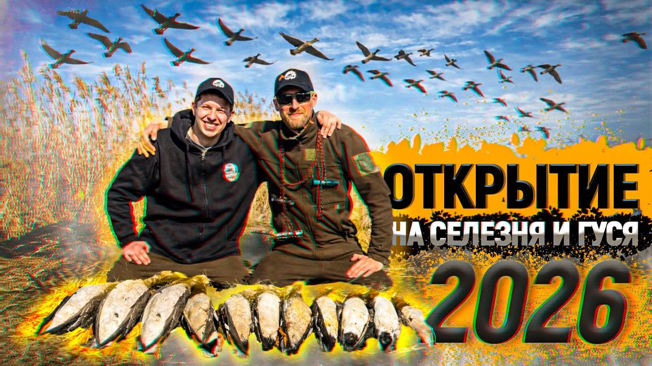 Охота на Гуся и Утку 2026🔥Открытие весенней охоты в Беларуси❗️