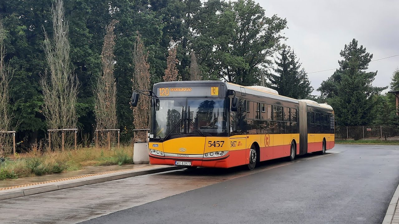 Linia 120 ➡️ Dw.Wschodni (Kijowska) | Solaris Urbino 18 III #5457 (MZA Warszawa)
