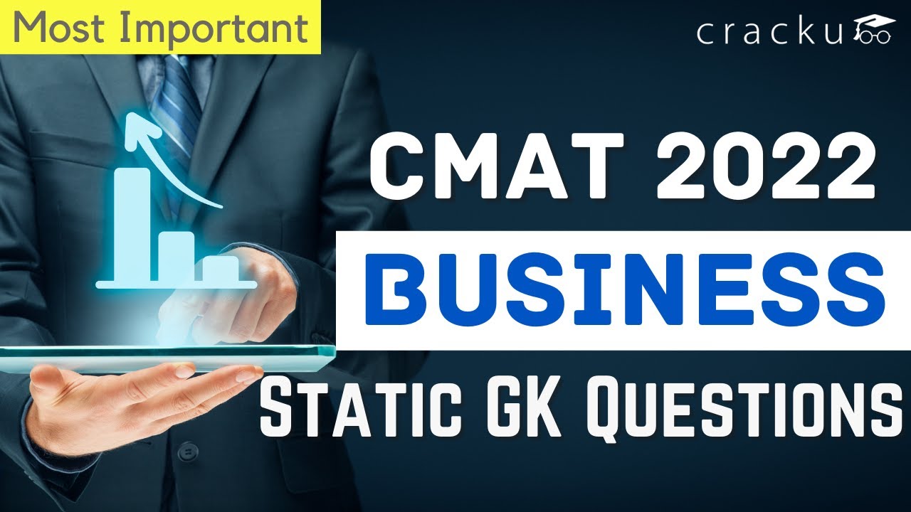 Static GK Business Questions For CMAT 2022 | Most Expected