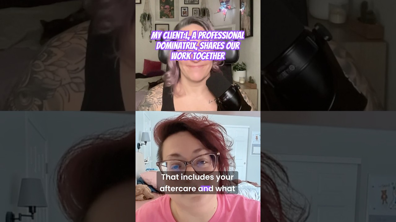 Anne Shirley, a pro dominatrix + coach specializing in kink + BDSM-centered somatic psychology.