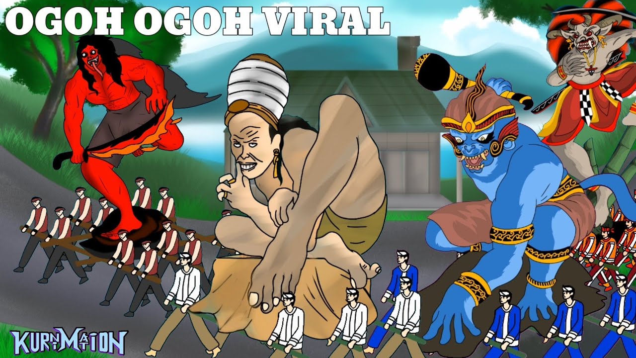 KESENIAN OGOH OGOH BALI VIRAL - KURNIMATION BUDOYO