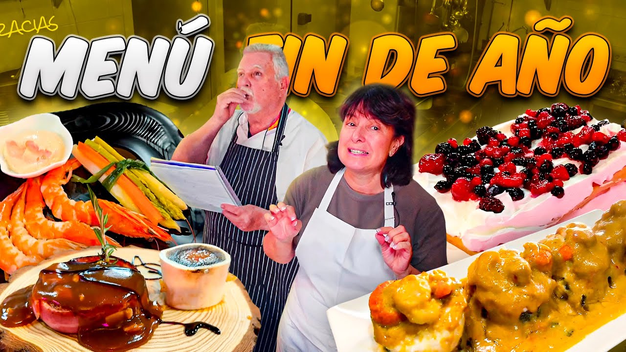 MENÚ PARA LAS FIESTAS DE FIN DE AÑO ⭐ ​RECETARIO DE DON TOMÁS E ISABEL