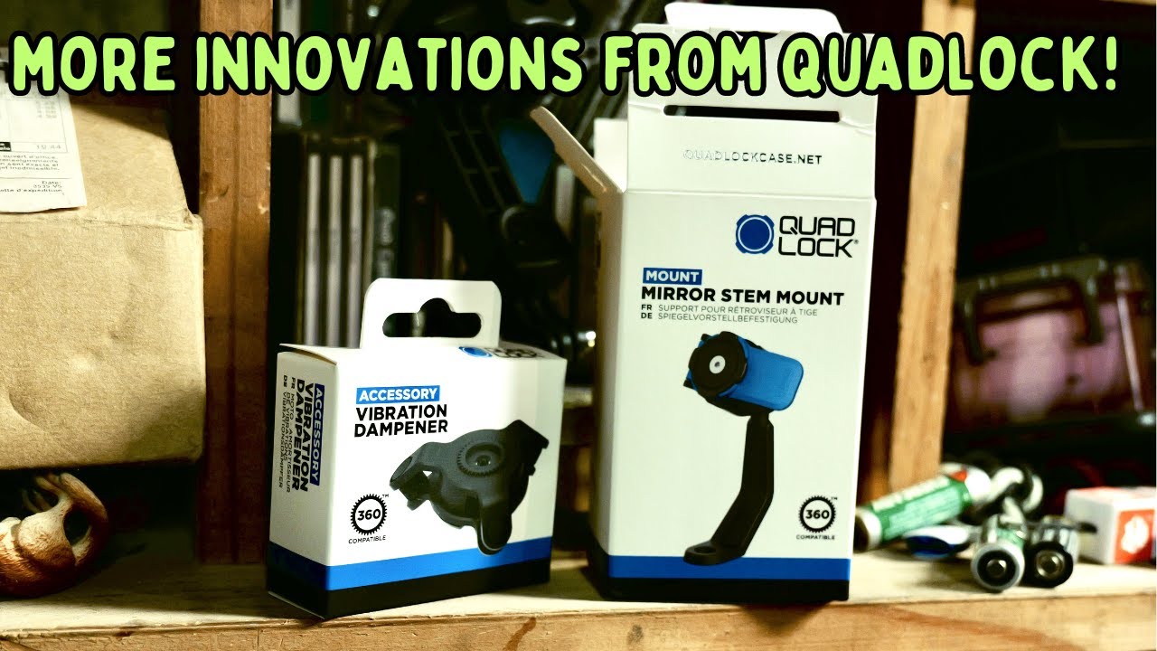 Quadlock Mirror Stem Mount on the Beta RR 430