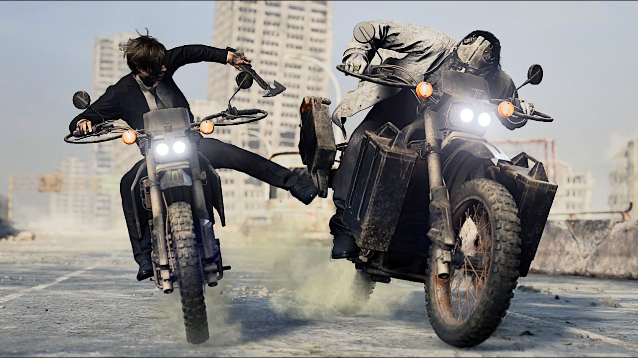 Leon vs Victor – Epic Bike Chase Boss Fight | Resident Evil 9 Requiem
