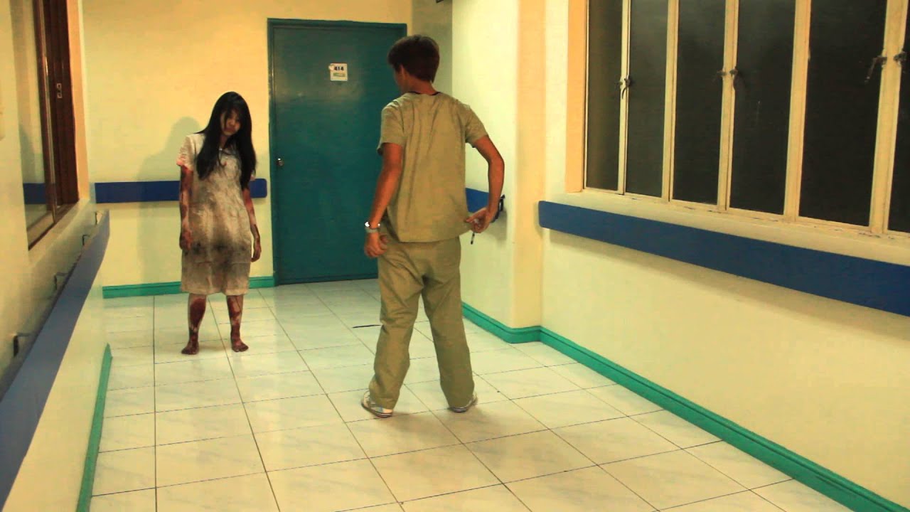 behind the scenes i Juander hsopital of horror shoot 27