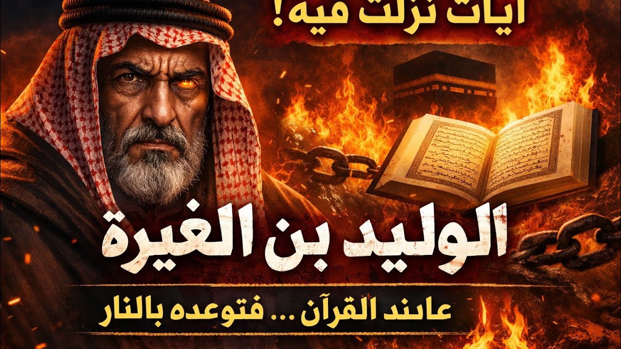 الوليد بن المغيرة.الرجل الذي توعده الله بنار سقر والوسم على الخرطوم