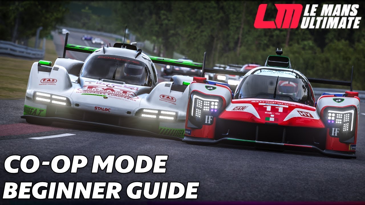 ВСЁ, что вам нужно знать о кооперативном режиме в Le Mans Ultimate!