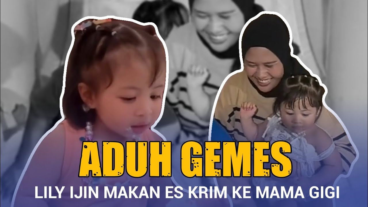 ADUHH GEMES! LILY MAKAN ES KRIM SAMA TIETA—BUKAN DIJILAT, TAPI DIMAKAN PAKAI TANGAN!