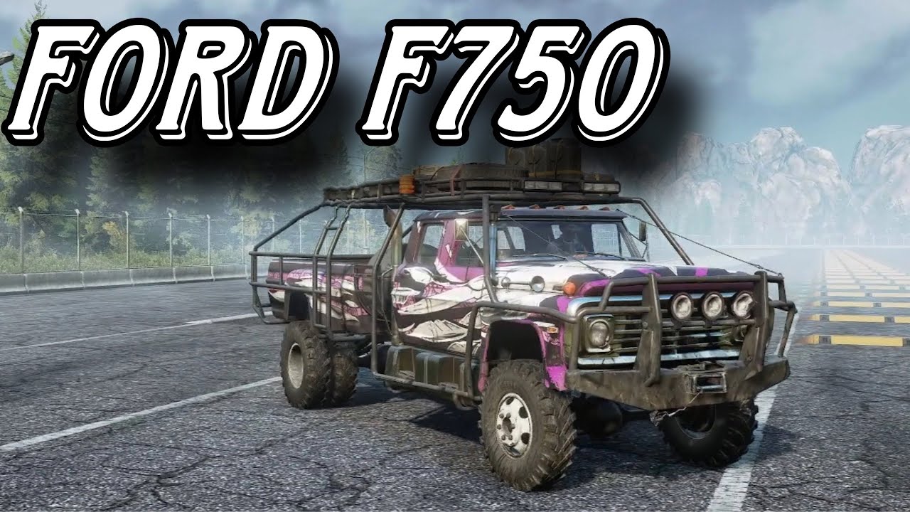 Ford F750 / Snowrunner / Автомобили из игр