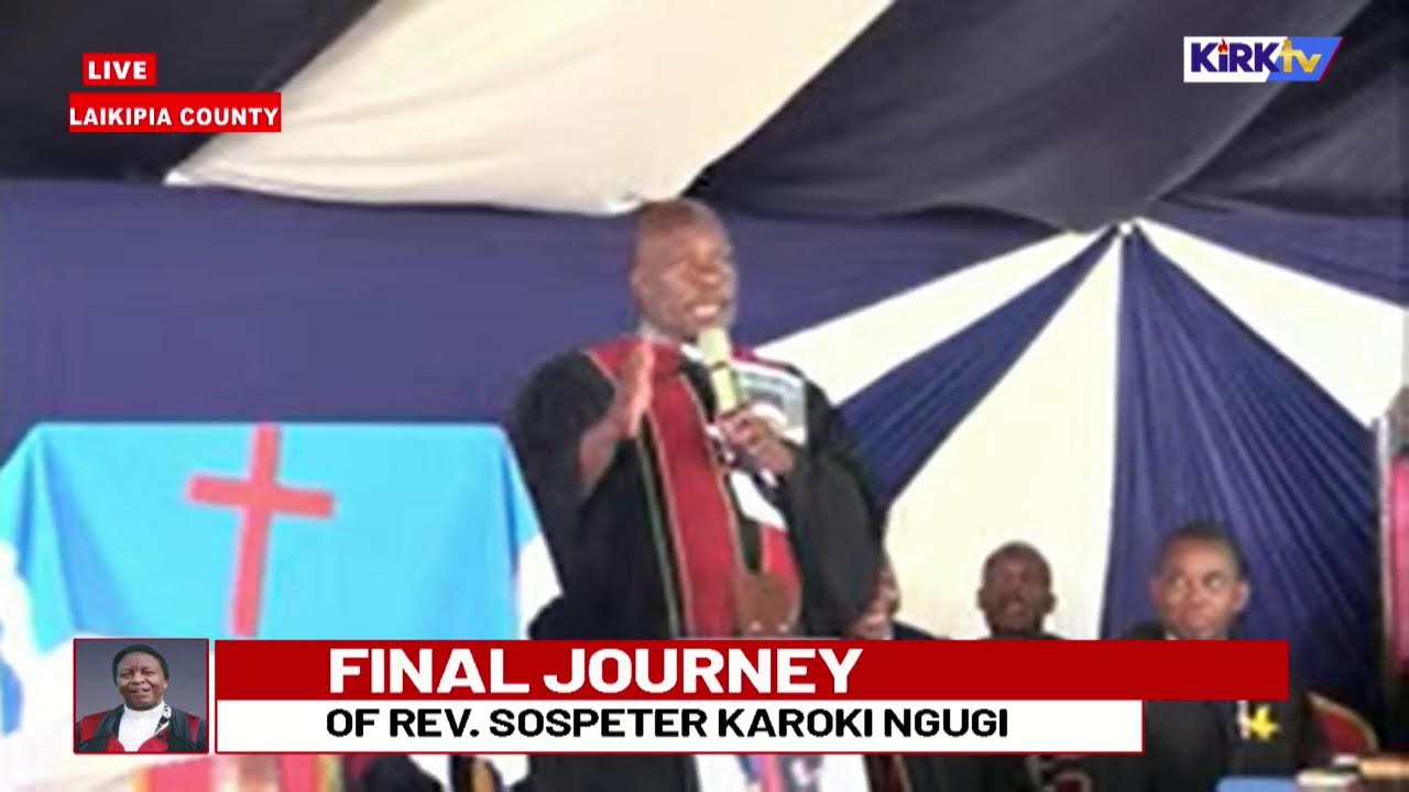 Final journey of Rev. Sospeter Karoki Ngugi