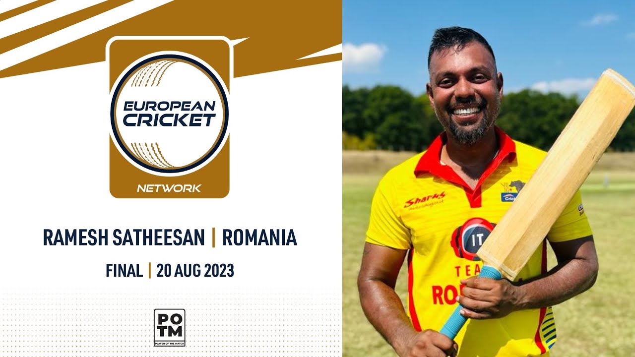 POTM: R.Satheesan - MAL vs ROM | Highlights | ECN Continental Cup T20I | 20 Aug 2023 | ECN23.061
