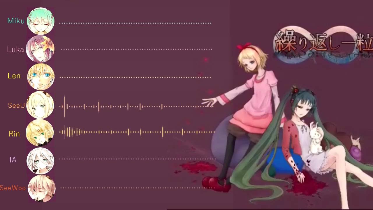 【7 VOCALOID】One of Repetition / 繰り返し一粒 【VOCALOID Chorus】