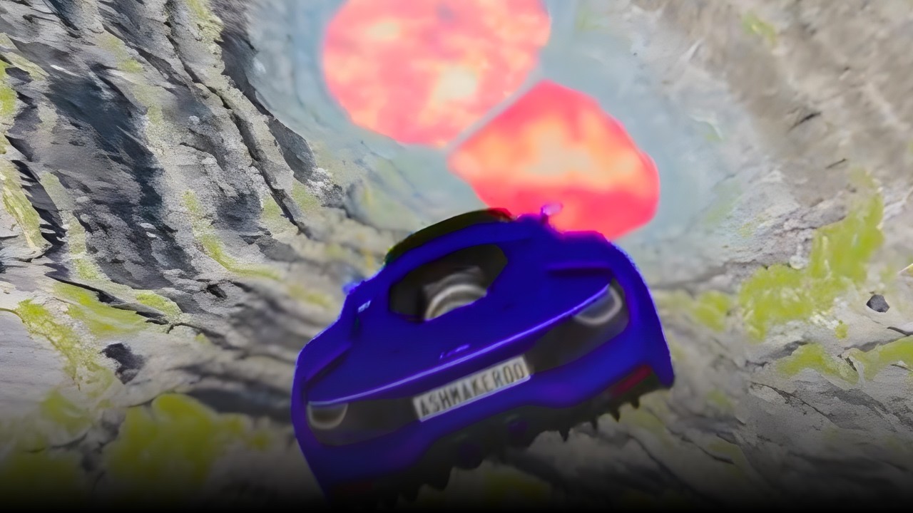 Realistic Leap Of Death Car Crash Jump #2 | BeamNG.Drive