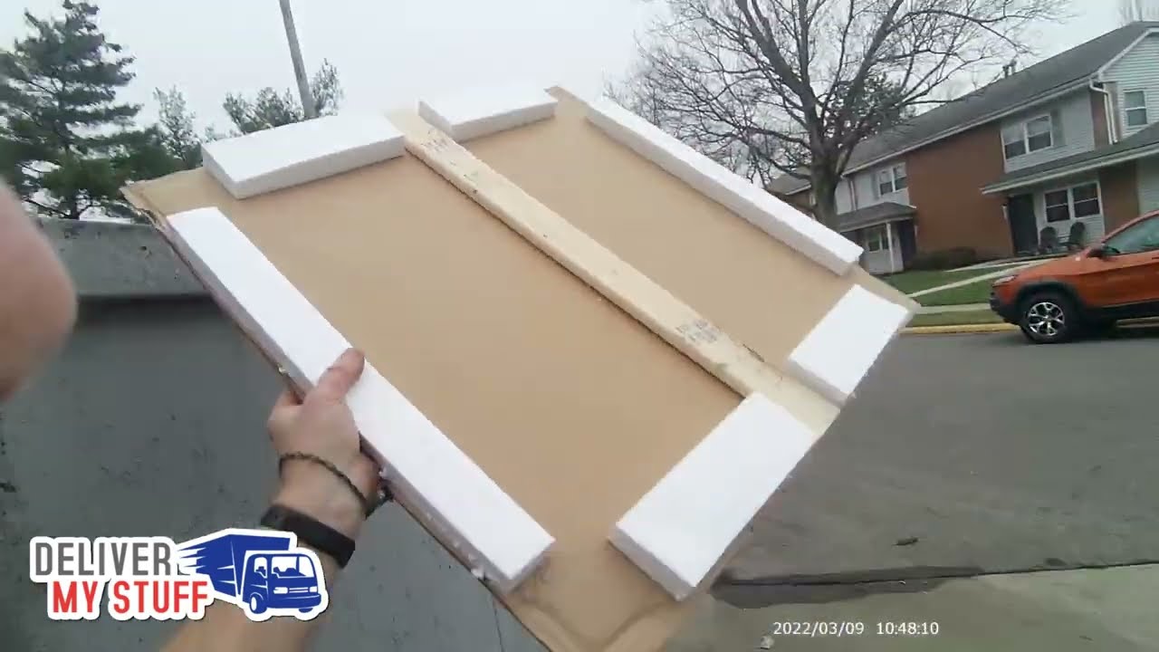 Josh Delivers Hotpoint Washer + Dryer Set