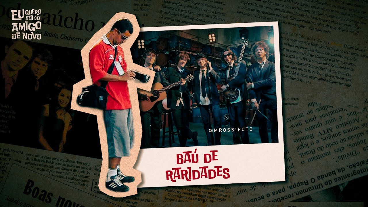 BAÚ DE RARIDADES: BASTIDORES INÉDITOS DAS GRAVAÇÕES DO ACÚSTICO MTV BANDAS GAÚCHAS! - EQSSADN #01
